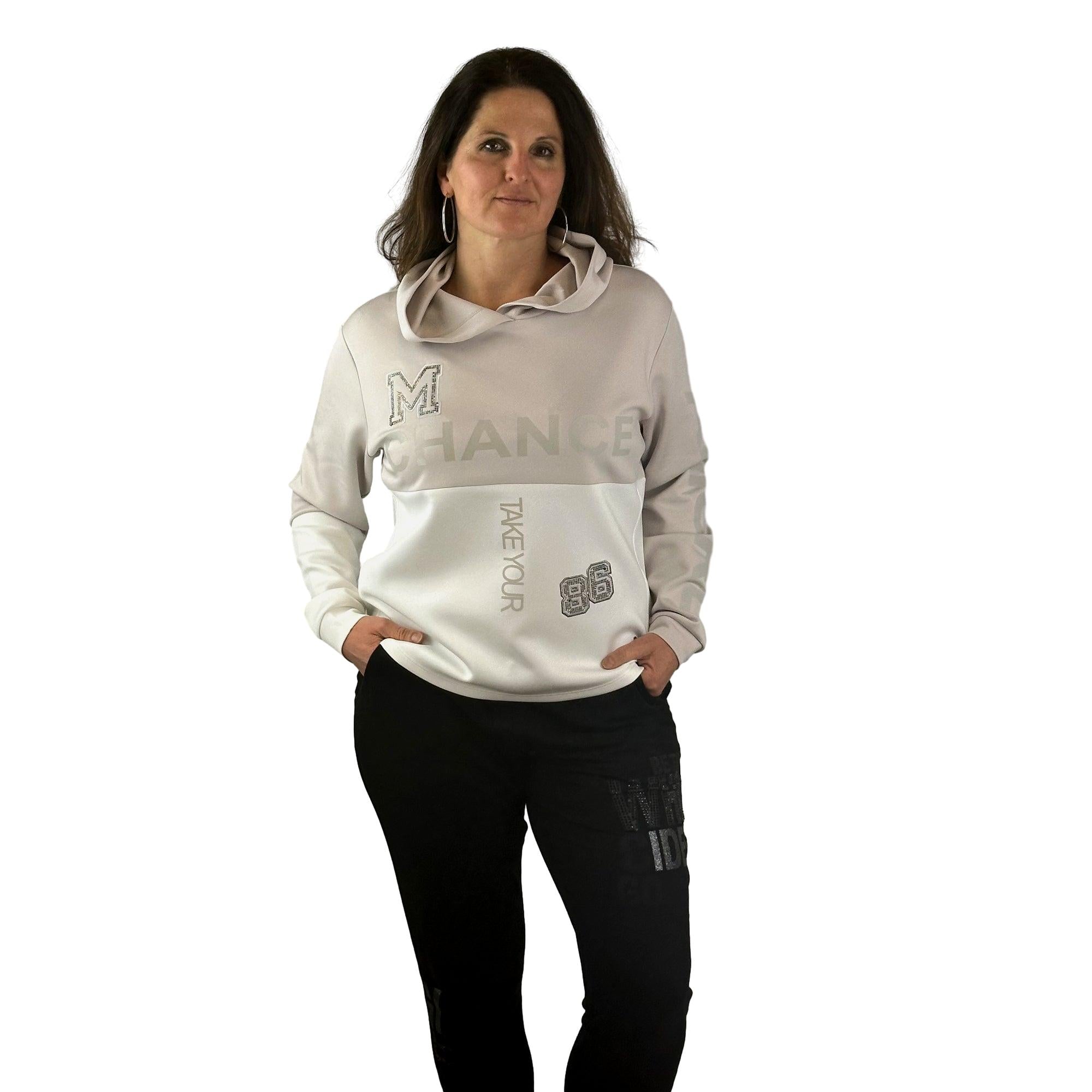 Sweatshirt mit Glitzer. Mode von Monari. Seidel Moden Onlineshop