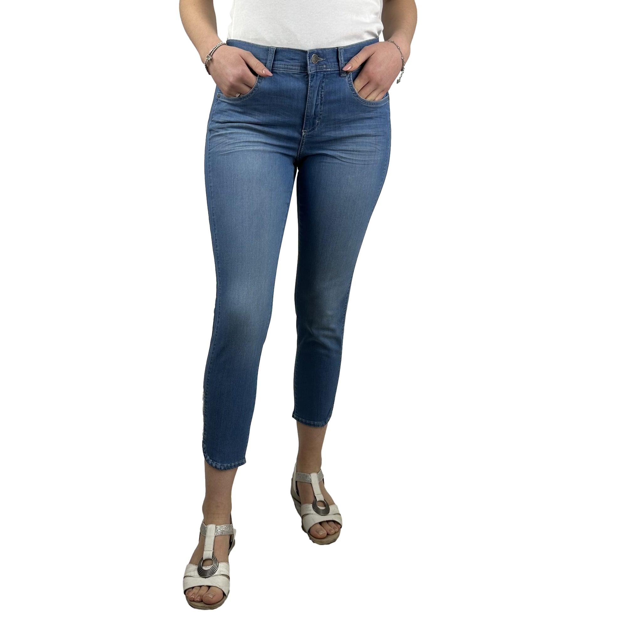 Jeans mit Strass. Mode von Angels. Seidel Moden Onlineshop