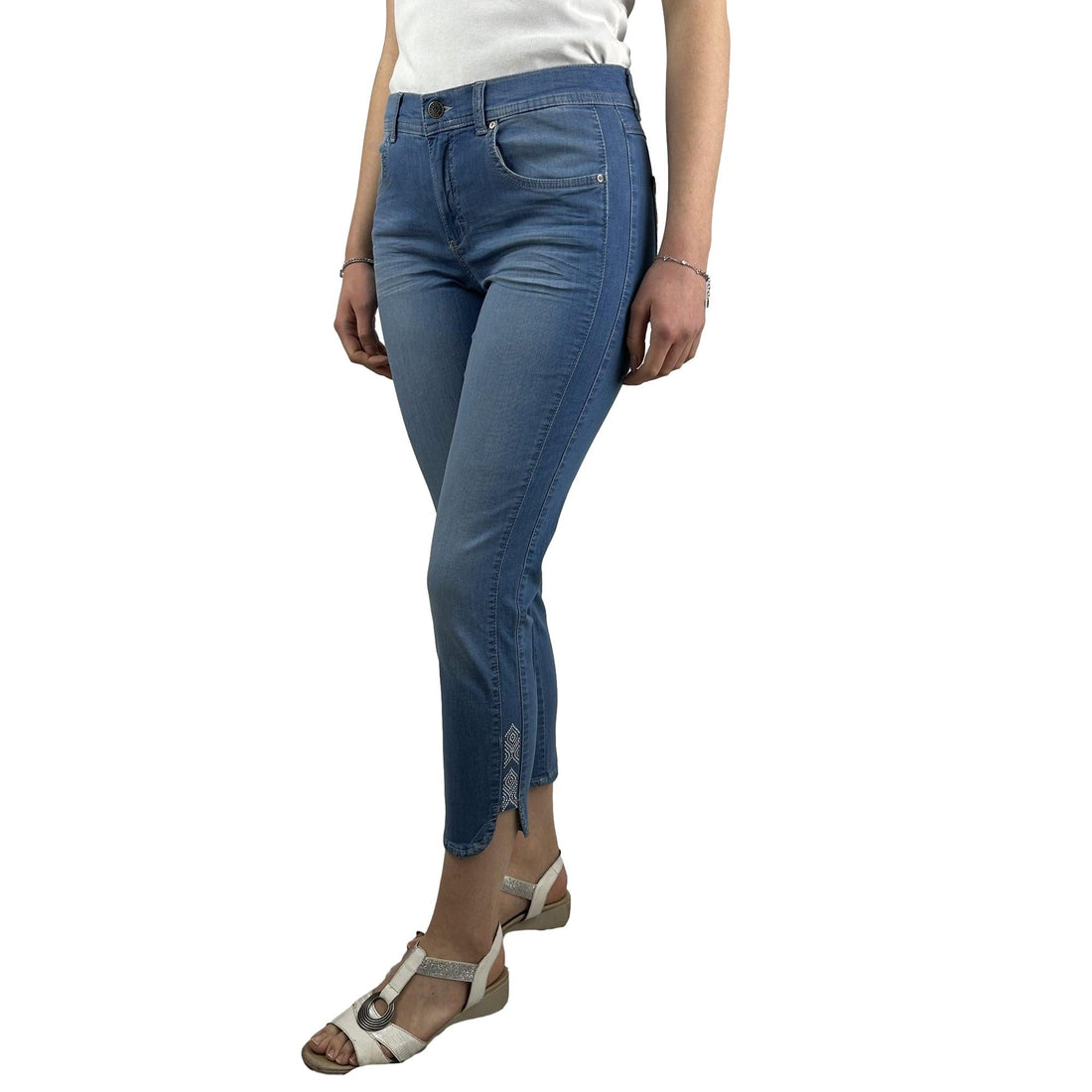 Jeans mit Strass. Mode von Angels. Seidel Moden Onlineshop