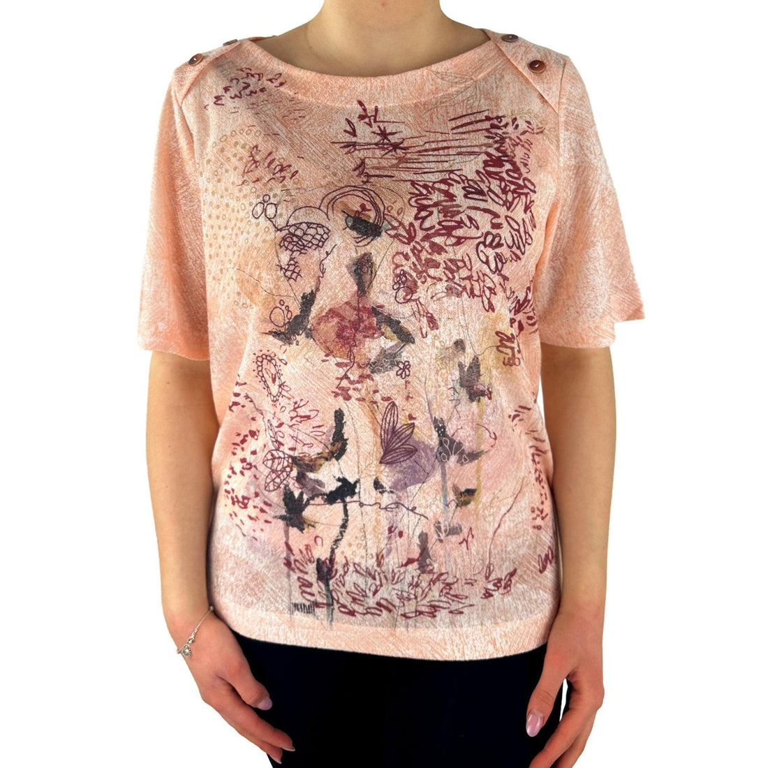 Shirt mit floralem Print. Mode von Bagoraz. Seidel Moden Onlineshop