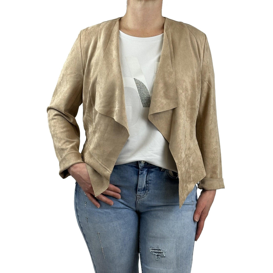 Blazer aus Lederimitat. Mode von Betty Barclay. Seidel Moden Onlineshop