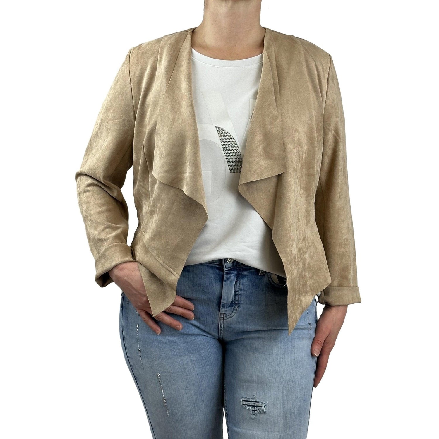 Blazer aus Lederimitat. Mode von Betty Barclay