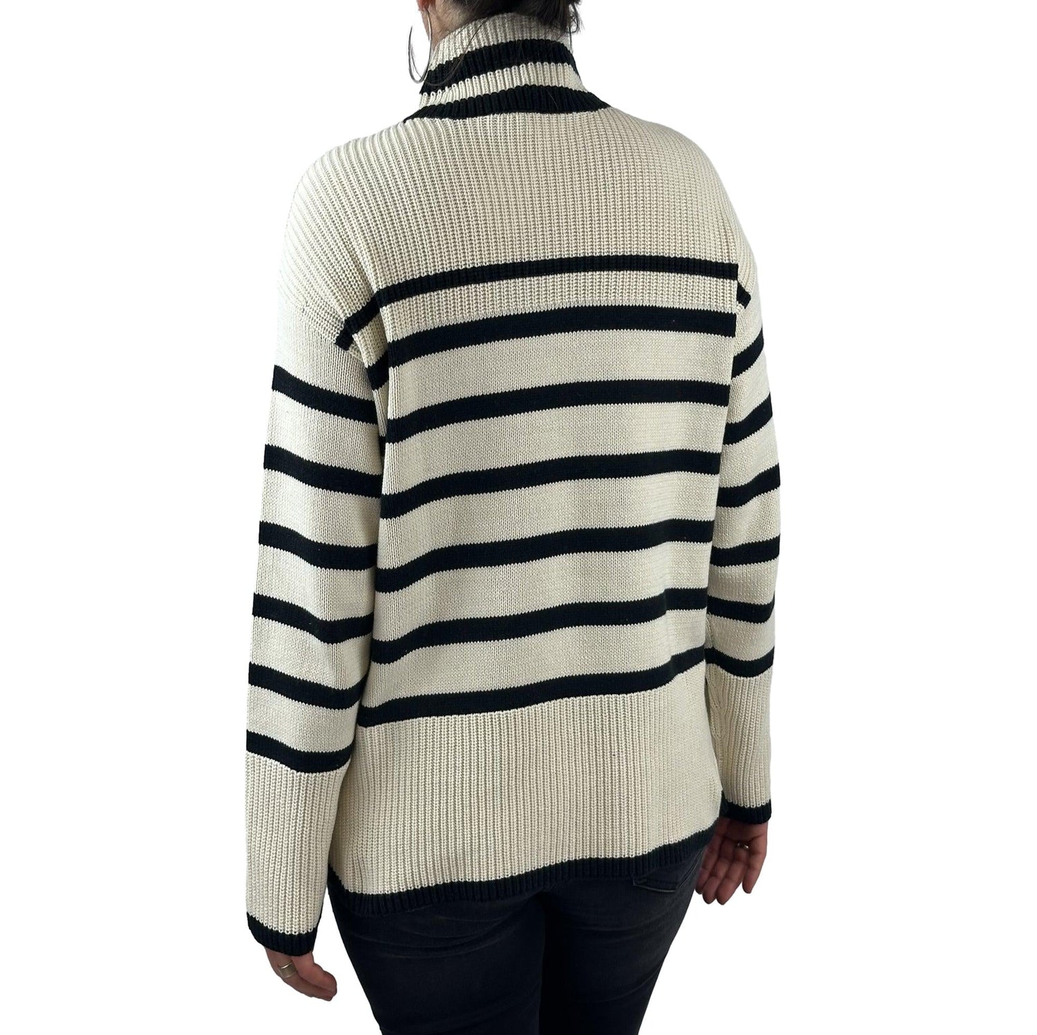 Gestreifter Rollkragenpullover. Mode von Betty Barclay. Seidel Moden Onlineshop