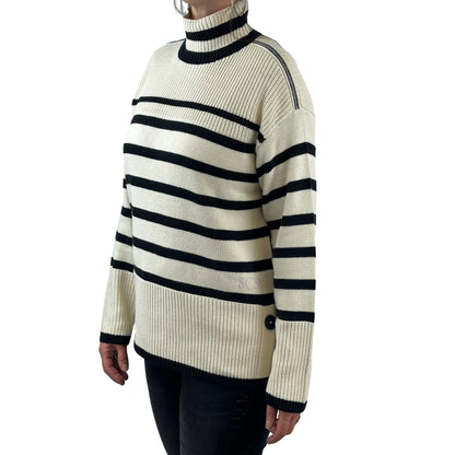 Gestreifter Rollkragenpullover. Mode von Betty Barclay. Seidel Moden Onlineshop