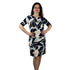 Kleid mit Stufen und Allover-Print. Mode von Betty Barclay