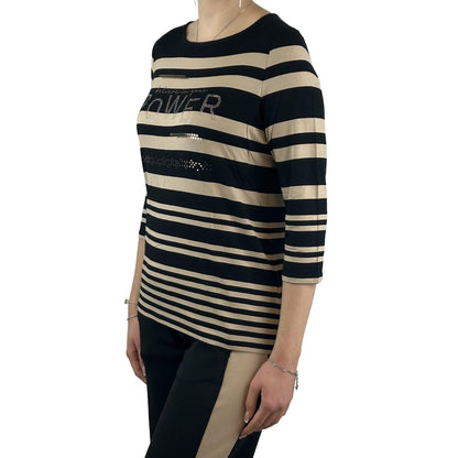 Streifenshirt mit Glitzer. Mode von Betty Barclay. Seidel Moden Onlineshop