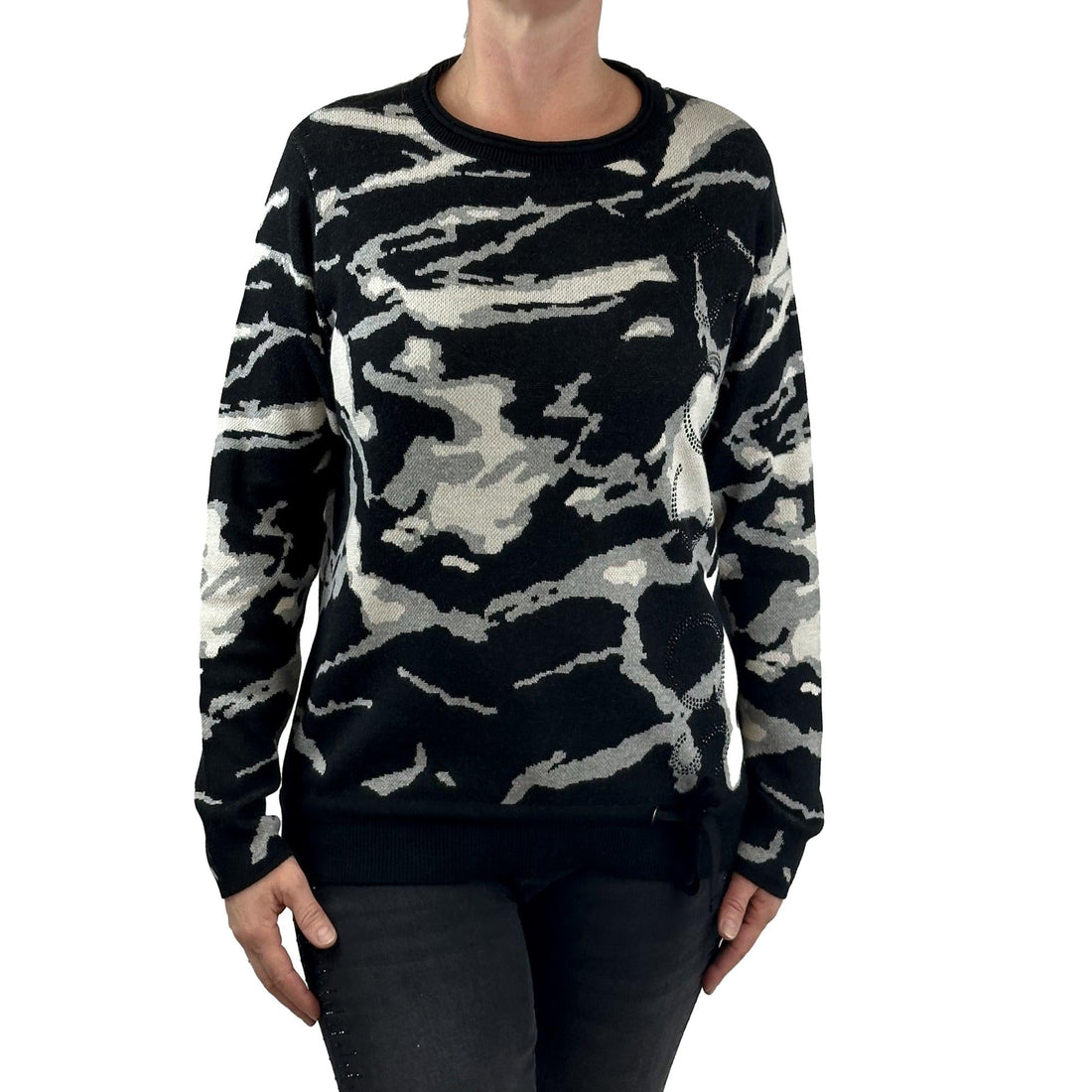 Strickpullover mit Glitzer. Mode von Betty Barclay. Seidel Moden Onlineshop