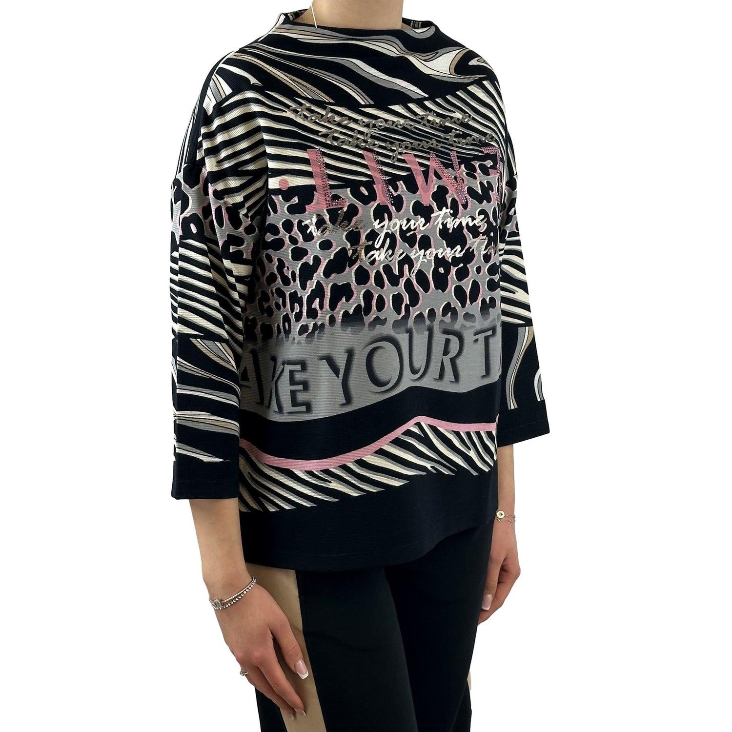 Sweatshirt mit Allover-Print. Mode von Betty Barclay. Seidel Moden Onlineshop