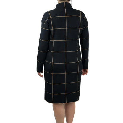 Winterkleid mit  ansprechendem Muster. Mode von Betty Barclay. Seidel Moden Onlineshop