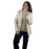 Glitzer Blazer mit Revers-Kragen. Mode von Betty & Co. Seidel Moden Onlineshop