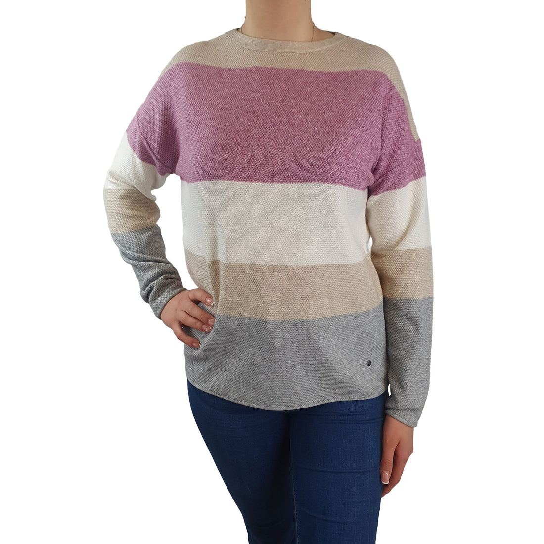 Pullover mit Streifenmuster. Mode von Betty &amp; Co