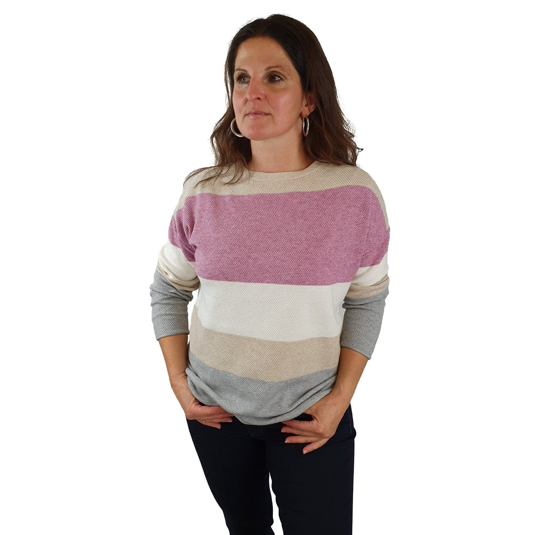 Pullover mit Streifenmuster. Mode von Betty &amp; Co