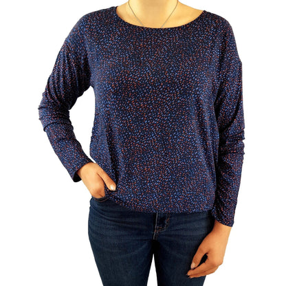 Shirt mit Tunnelzug am Saum. Mode von Betty &amp; Co. Seidel Moden Onlineshop