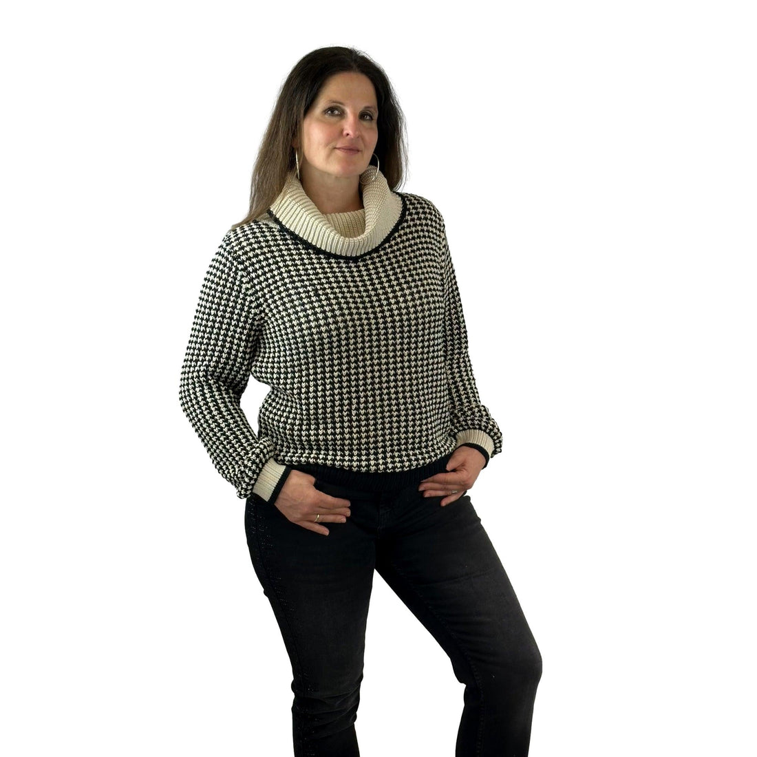 Strickpullover mit Rollkragen. Mode von Betty &amp; Co. Seidel Moden Onlineshop