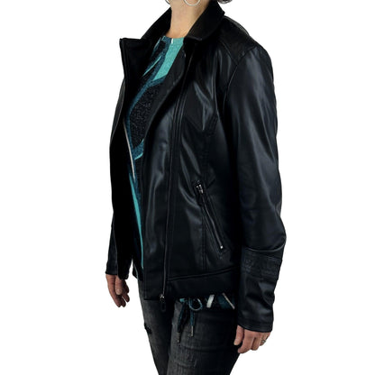 Jacke aus Lederimitat. Mode von Cecil. Seidel Moden Onlineshop