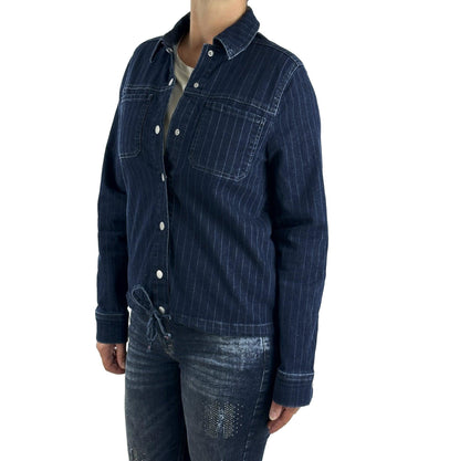 Jeansjacke mit Streifen. Mode von Cecil