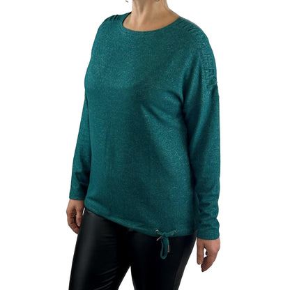 Pullover mit Raffung. Mode von Cecil. Seidel Moden Onlineshop