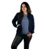 Sweatjacke im Collage-Stil. Mode von Cecil. Seidel Moden Onlineshop