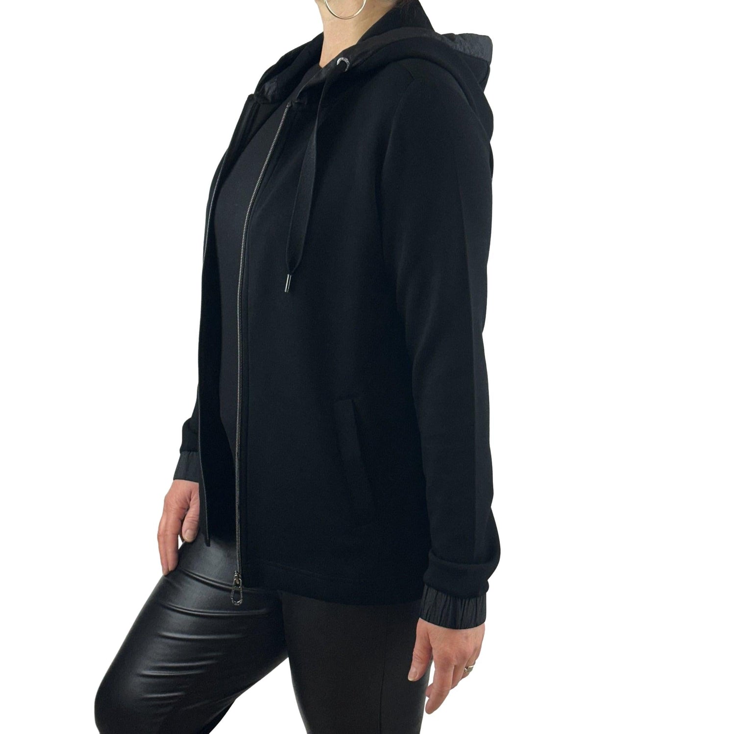 Sweatjacke mit Kapuze. Mode von Cecil. Seidel Moden Onlineshop