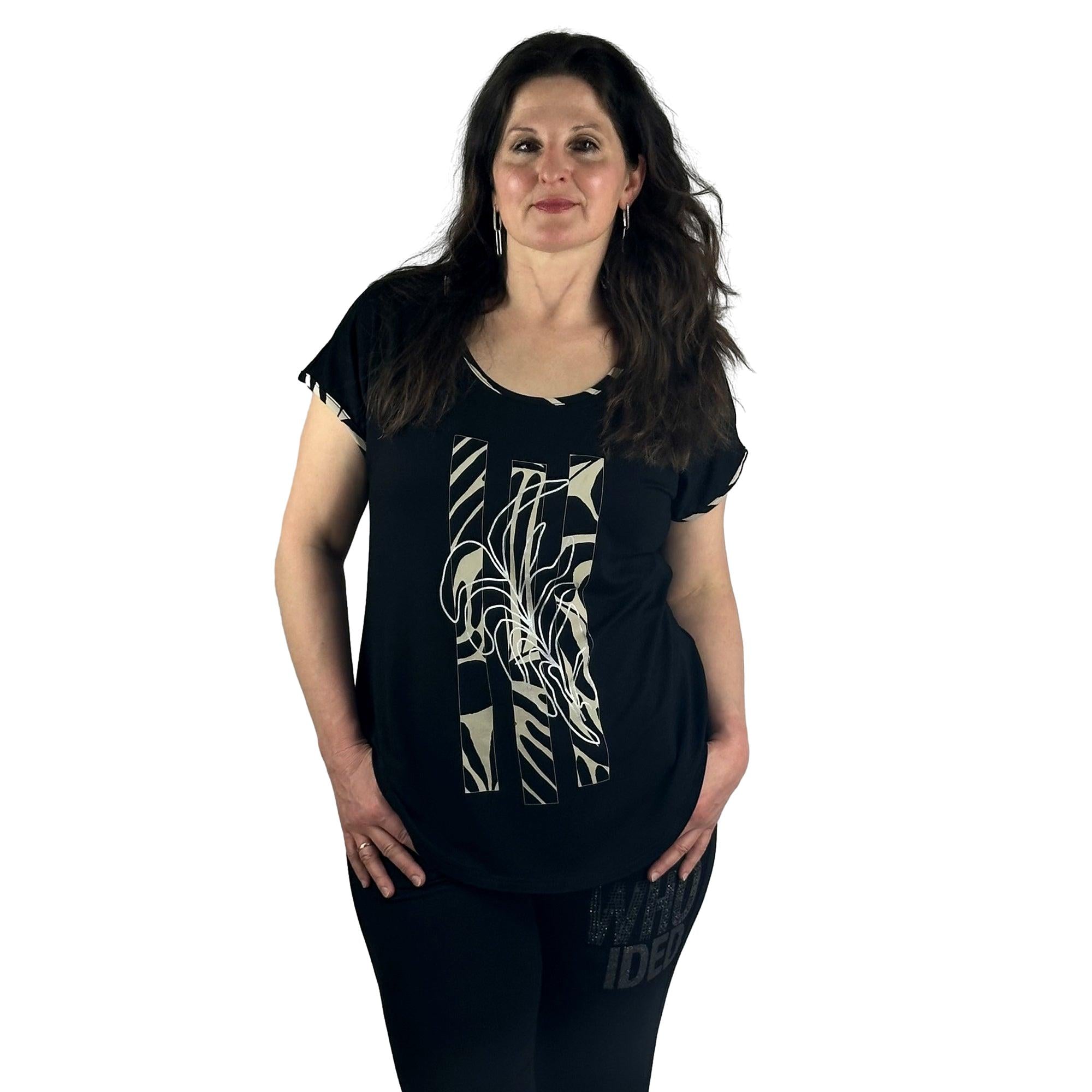 Shirt mit Print. Mode von Doris Streich. Seidel Moden Onlineshop