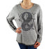 Sweatshirt mit Strassschmuck. Mode von Doris Streich