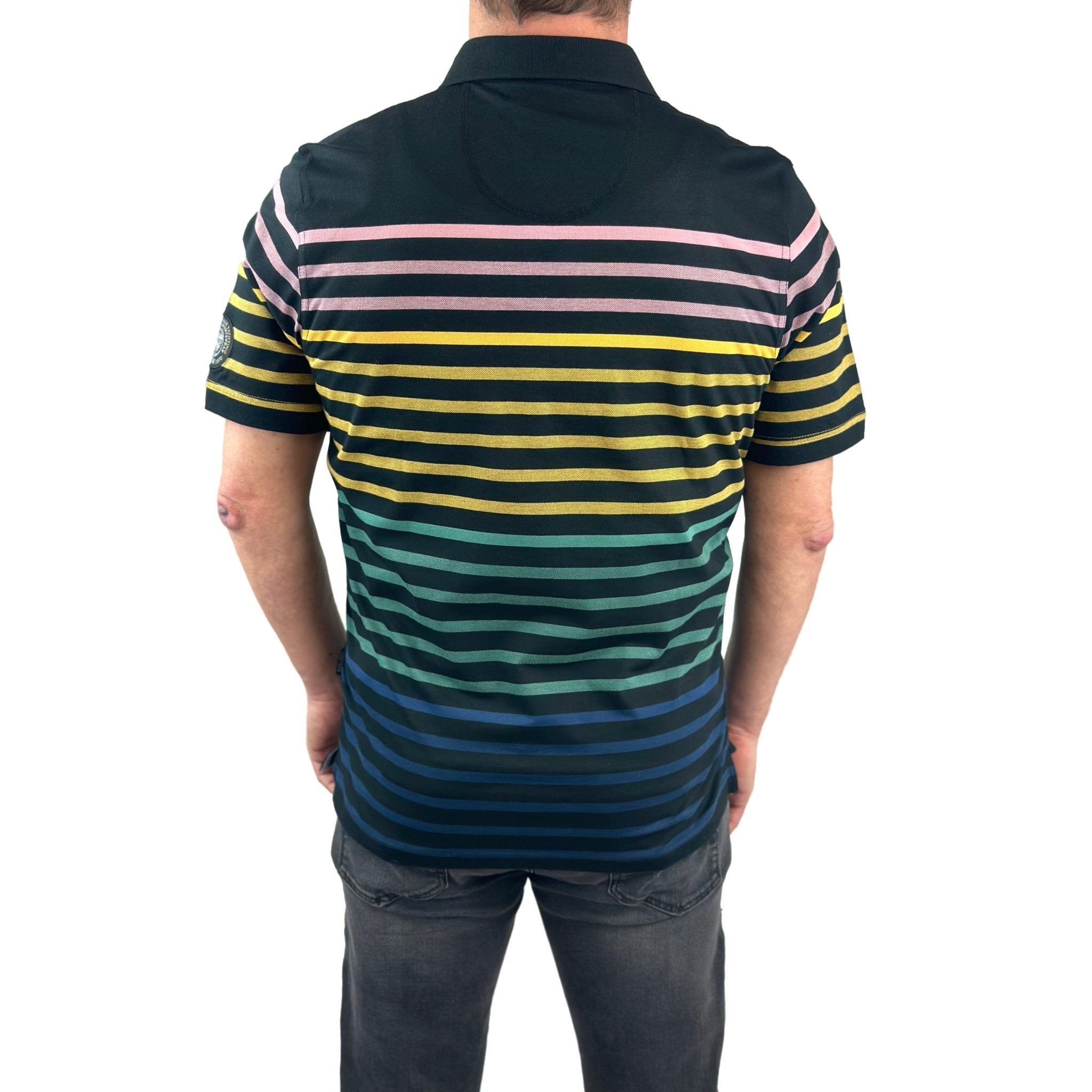 Poloshirt mit Streifen. Mode von Hajo