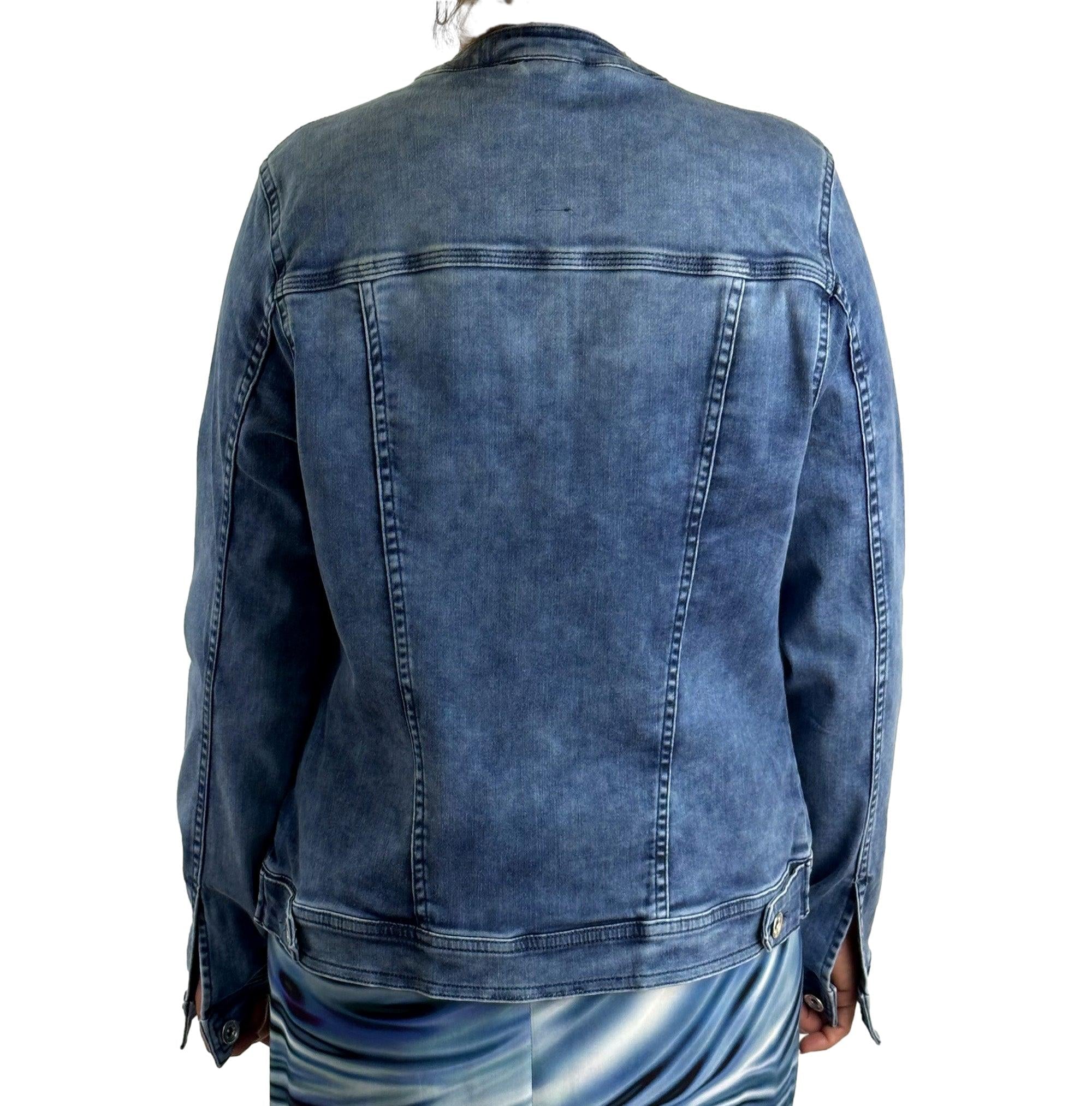 Jeansjacke mit Waschung. Mode von Cecil