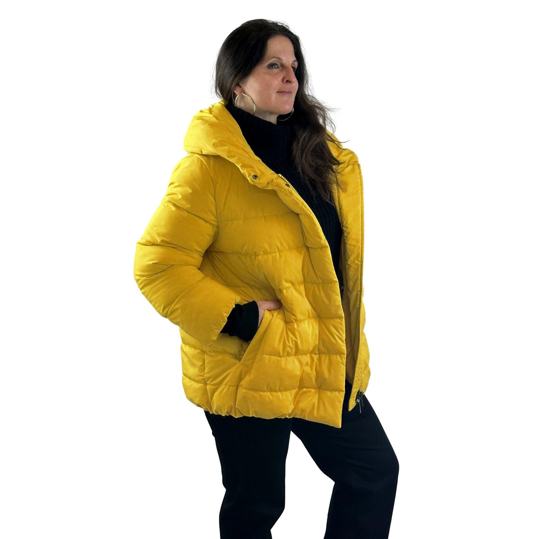 Steppjacke mit Kragen. Mode von Manisa. Seidel Moden Onlineshop