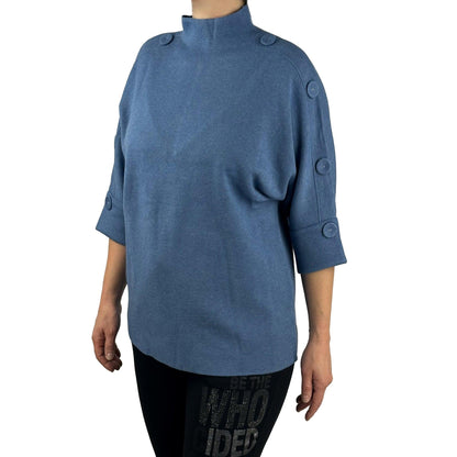 Pullover mit Knöpfen. Mode von Marinello. Seidel Moden Onlineshop