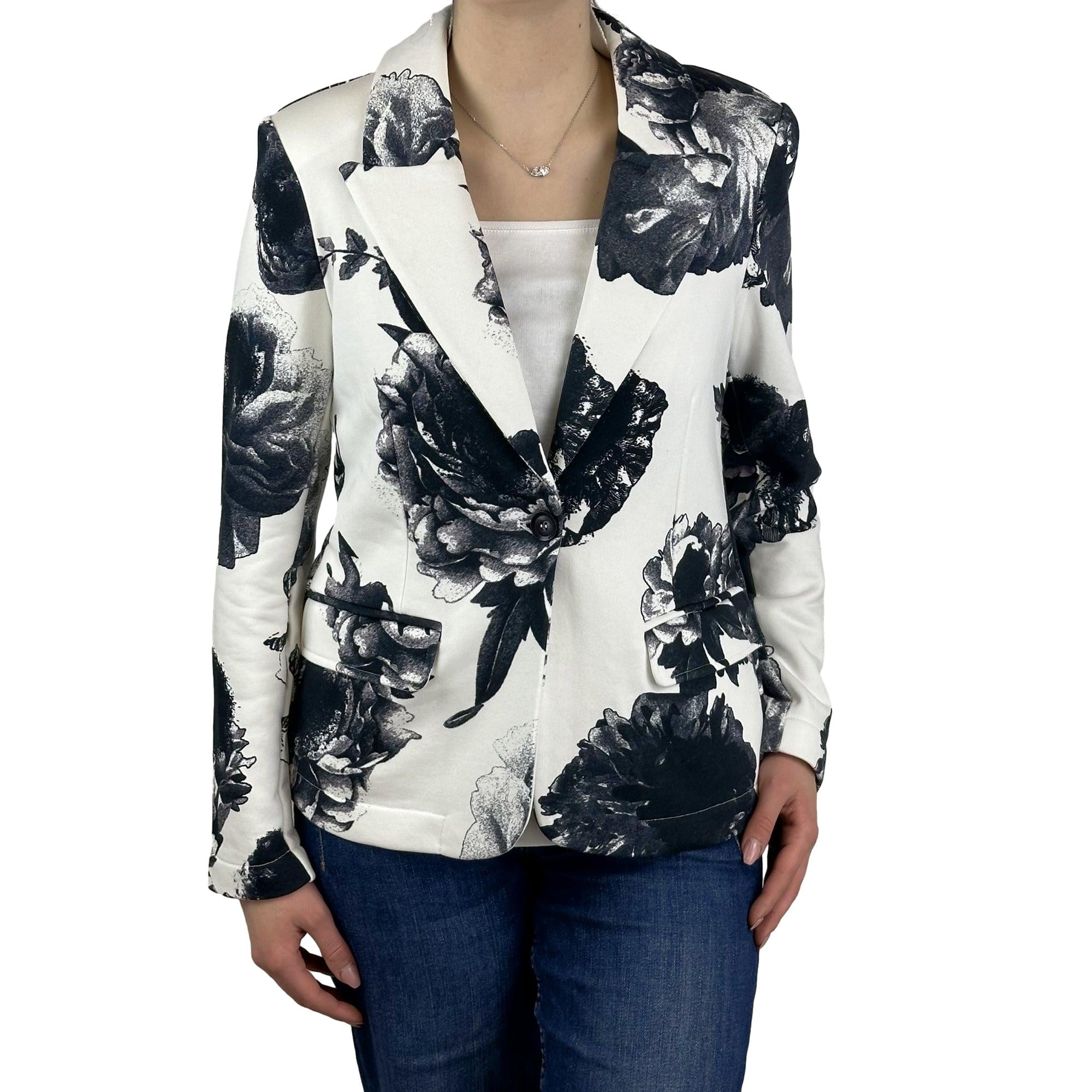 Blazer mit Flowerprint. Mode von Monari. Seidel Moden Onlineshop