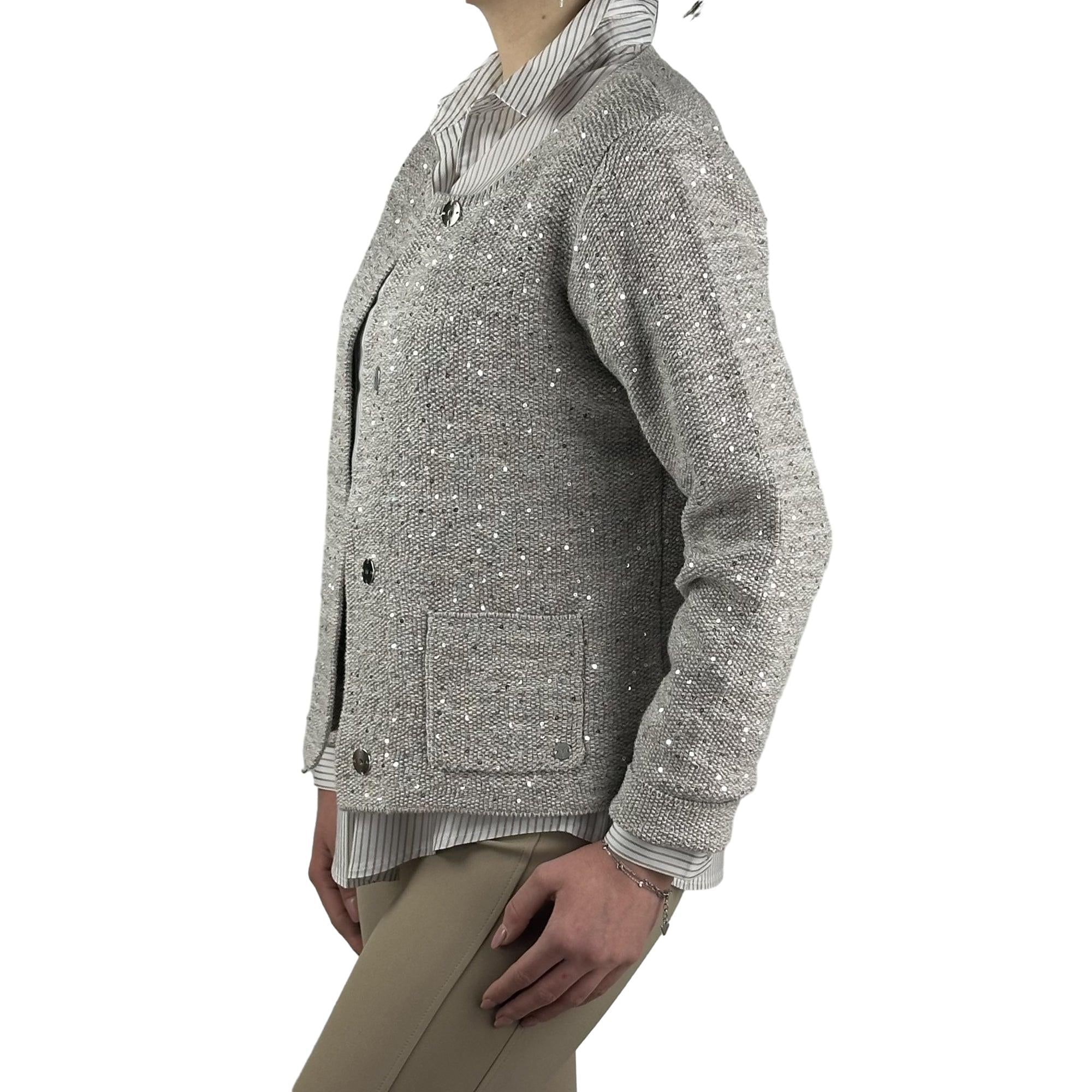 Blazer mit Pailetten. Mode von Monari. Seidel Moden Onlineshop