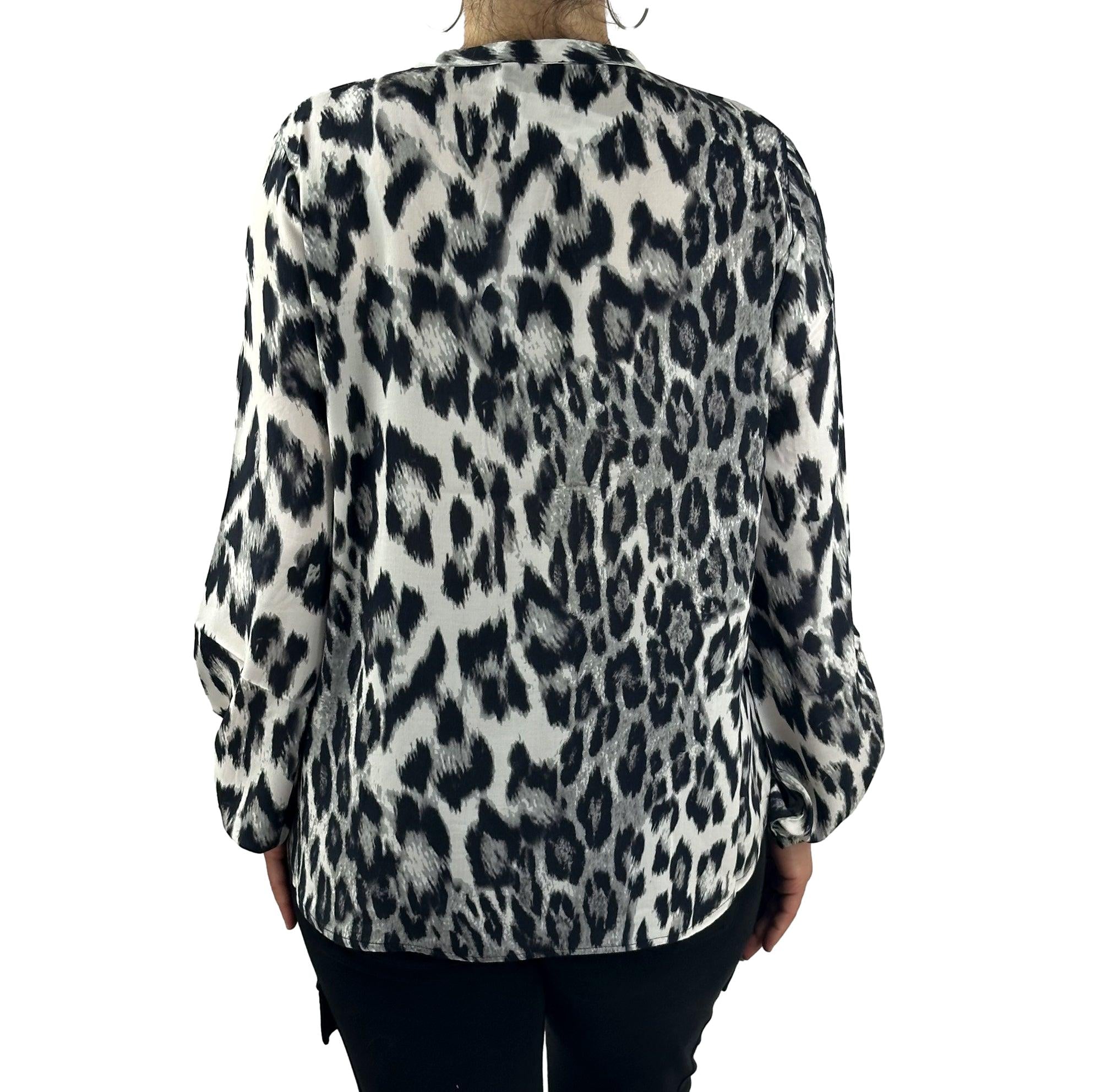 Bluse mit Alloverprint. Mode von Monari