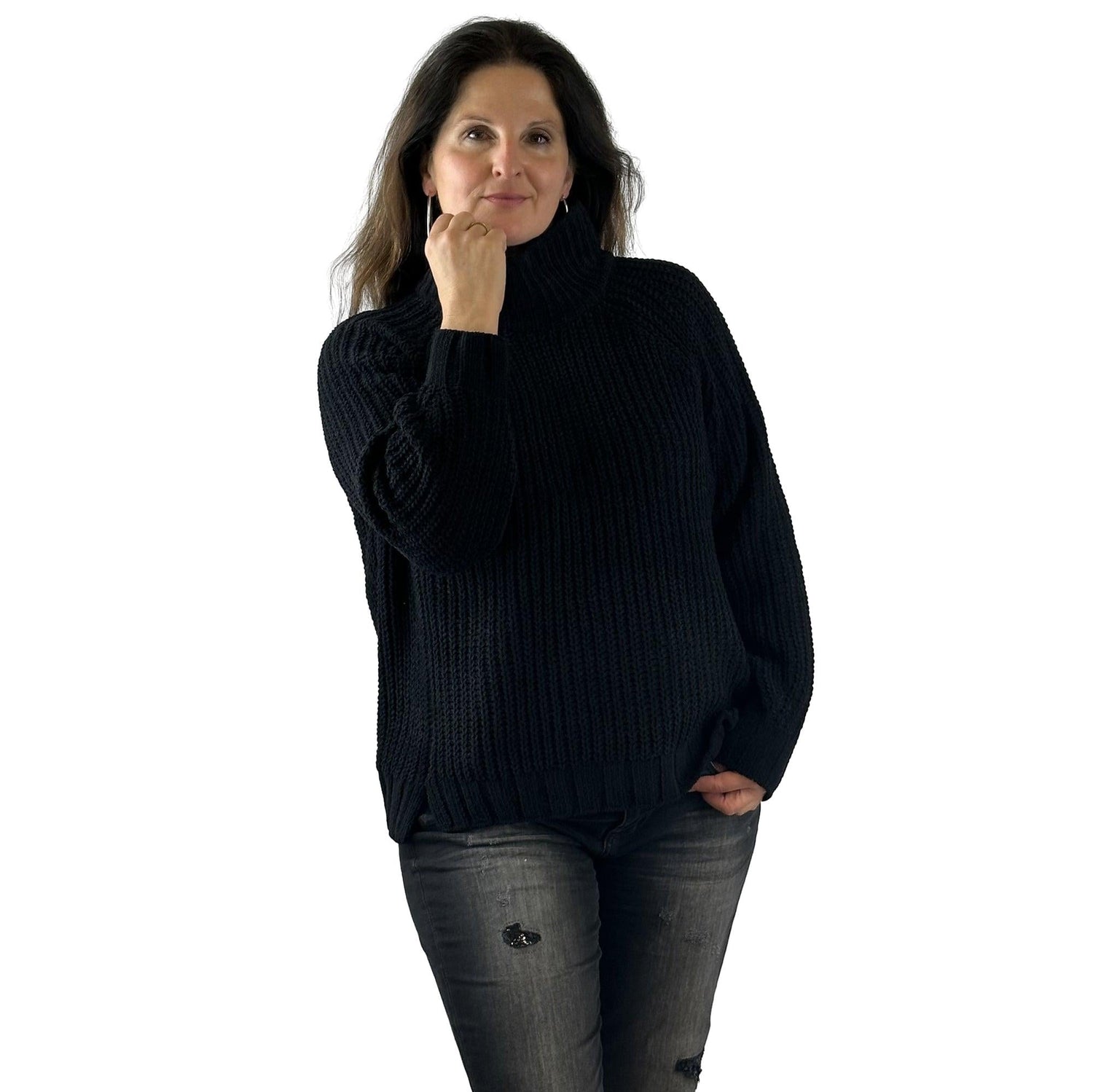 Chenille Pullover. Mode von Monari. Seidel Moden Onlineshop