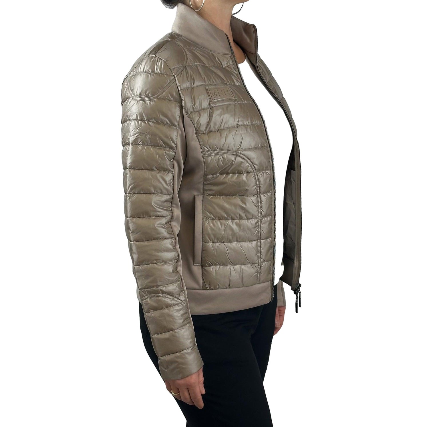 Jacke aus Material-Mix. Mode von Monari. Seidel Moden Onlineshop