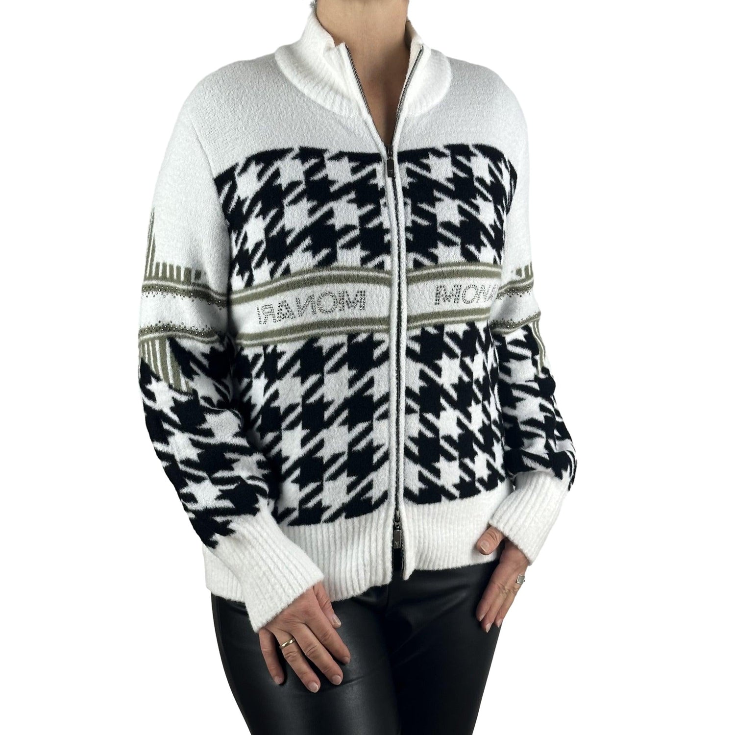 Jacke in Flauschqualität. Mode von Monari. Seidel Moden Onlineshop