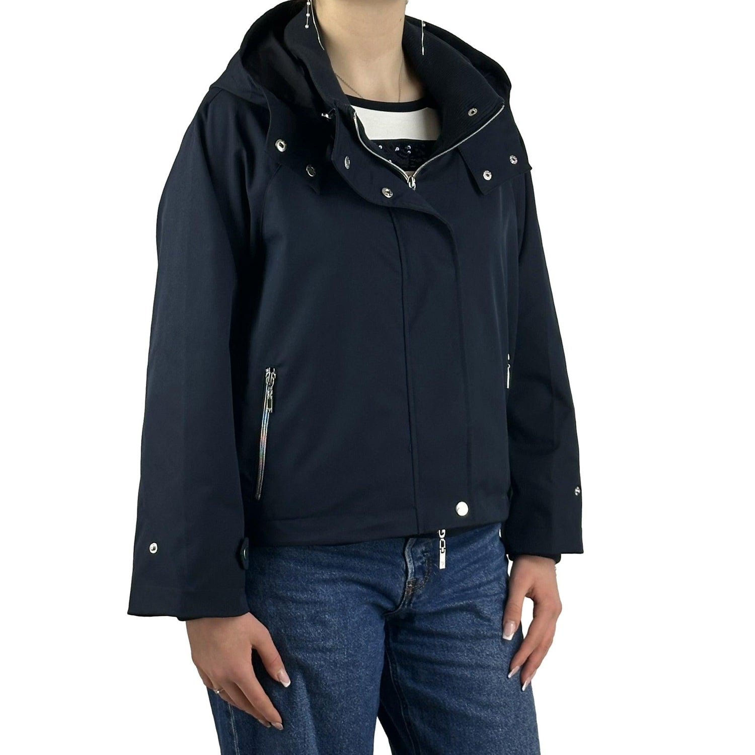 Jacke mit Kapuze. Mode von Monari. Seidel Moden Onlineshop