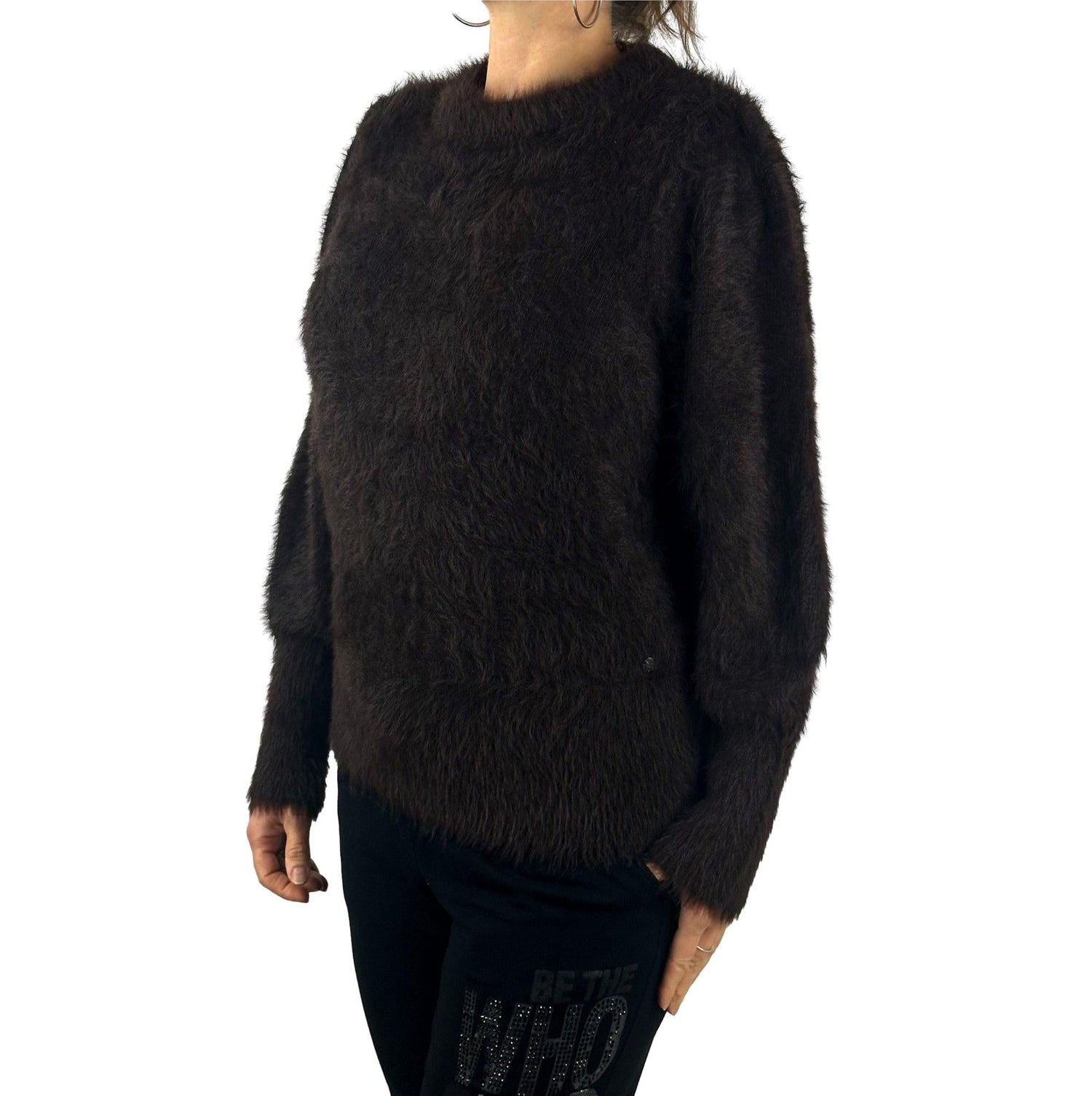 Pullover in Flauschoptik. Mode von Monari. Seidel Moden Onlineshop