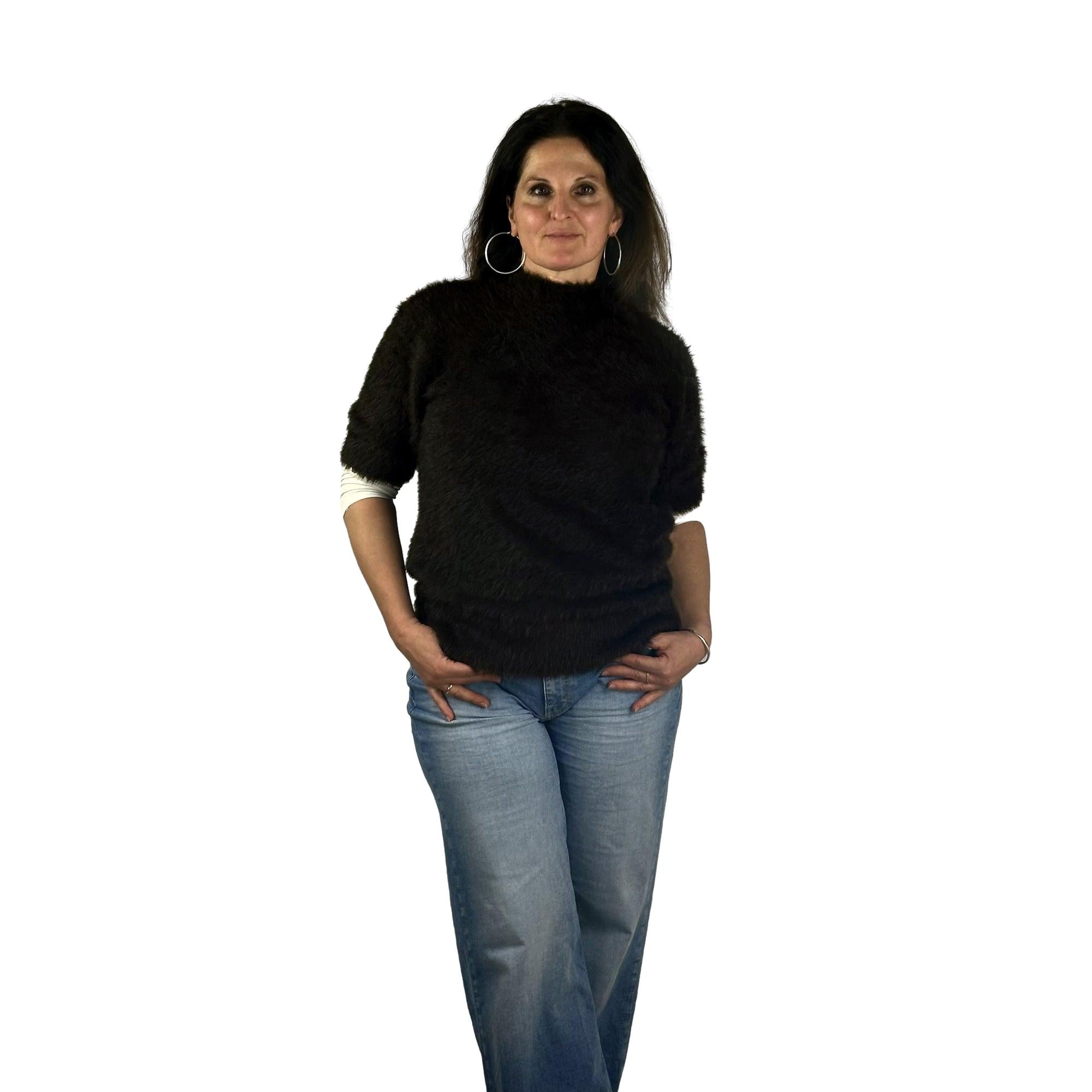 Pullover in Flauschoptik. Mode von Monari. Seidel Moden Onlineshop