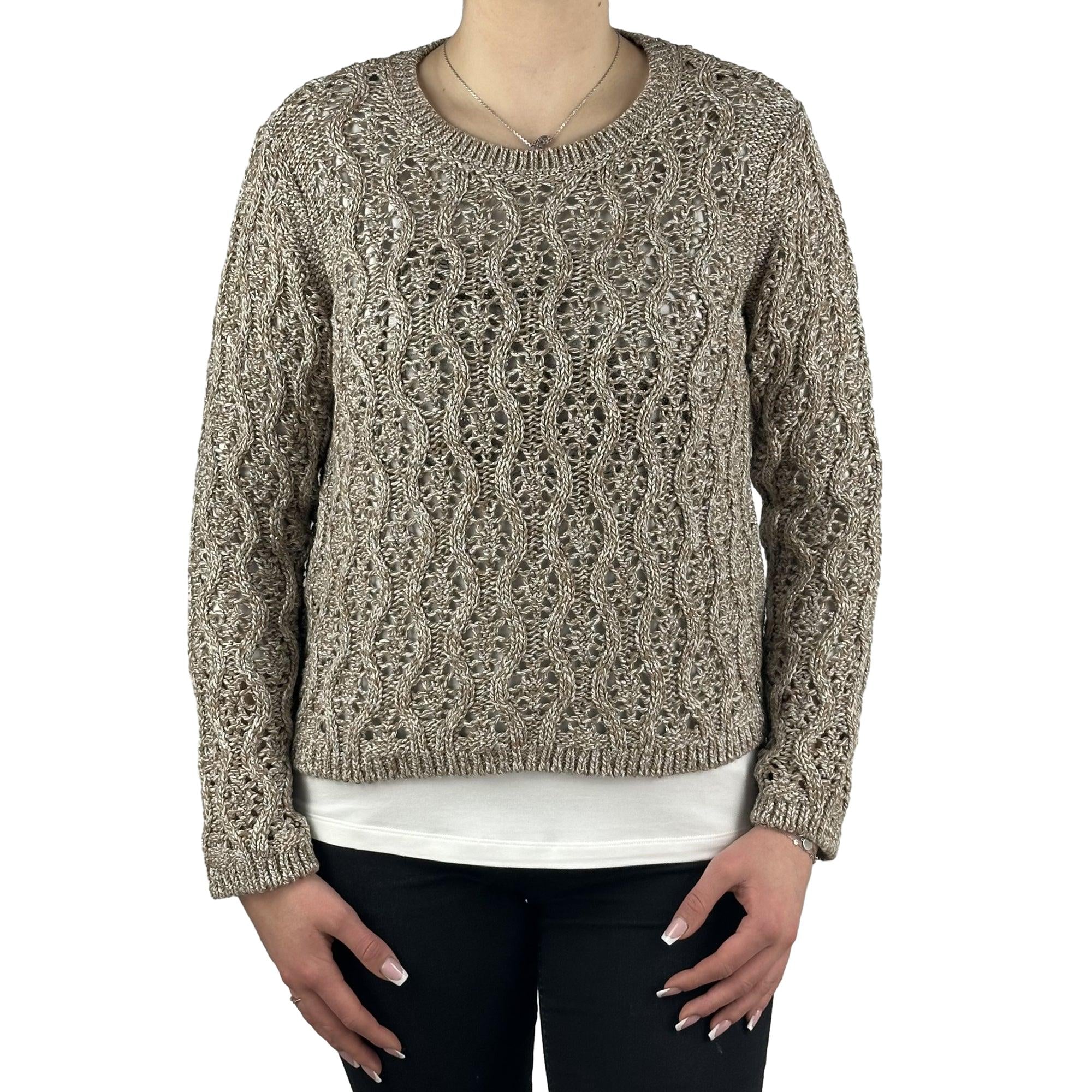 Pullover mit Lurex. Mode von Monari. Seidel Moden Onlineshop