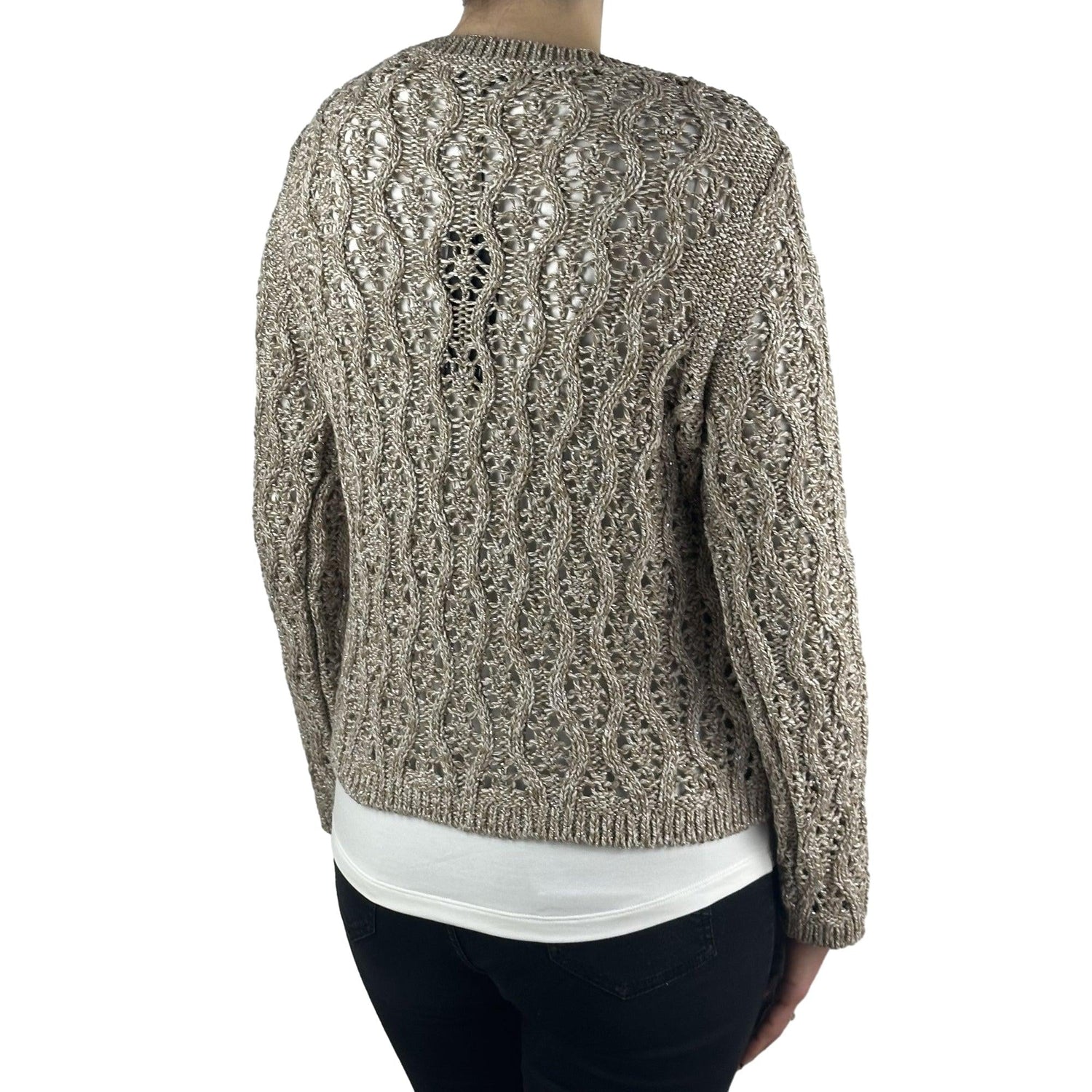 Pullover mit Lurex. Mode von Monari. Seidel Moden Onlineshop