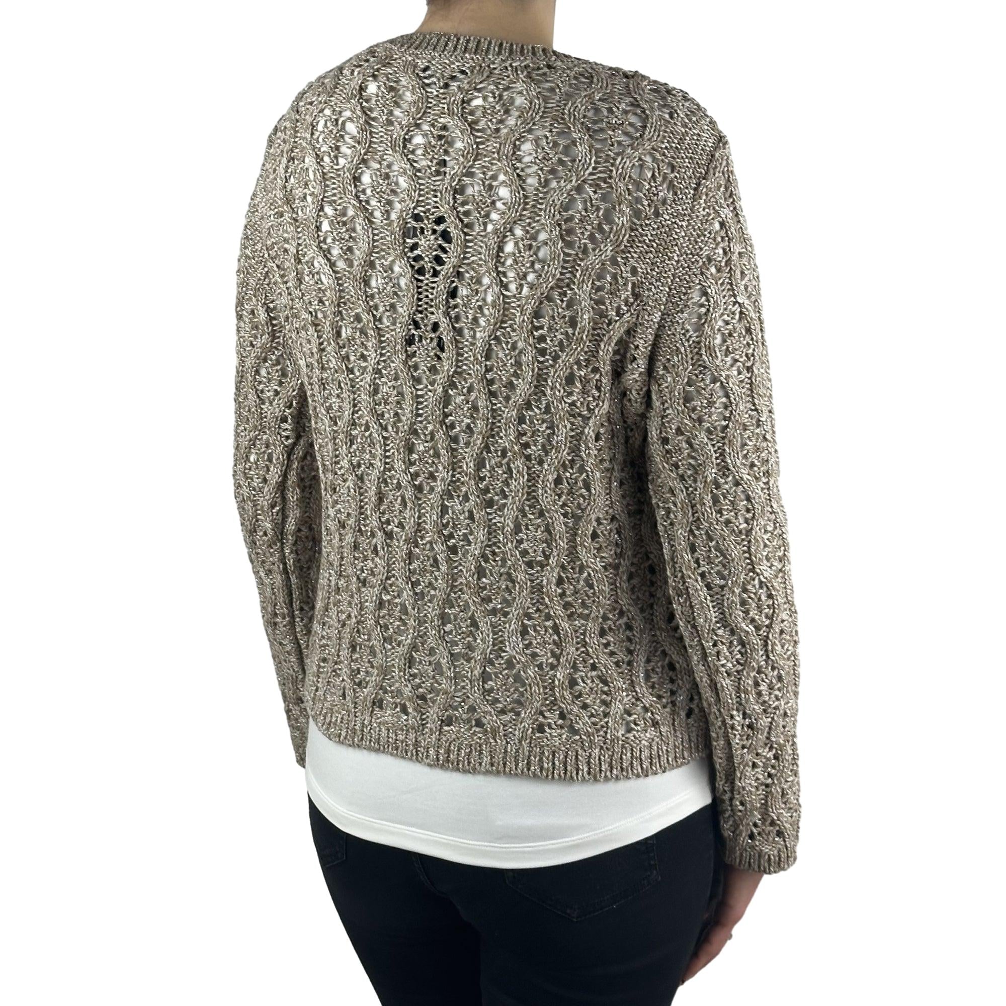 Pullover mit Lurex. Mode von Monari. Seidel Moden Onlineshop