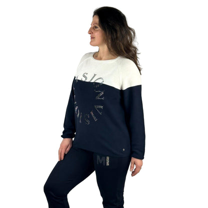 Pullover mit Strass. Mode von Monari. Seidel Moden Onlineshop