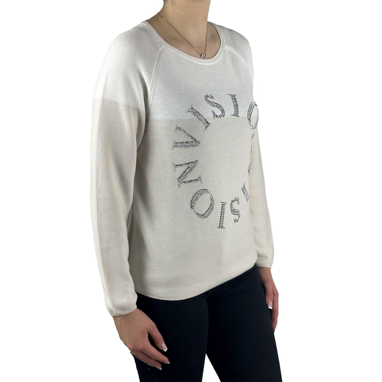 Pullover mit Strass. Mode von Monari. Seidel Moden Onlineshop