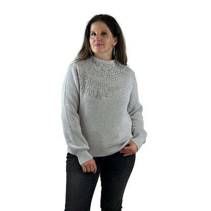 Pullover mit Strass. Mode von Monari. Seidel Moden Onlineshop