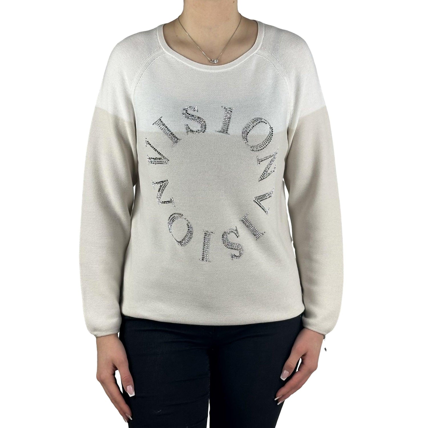 Pullover mit Strass. Mode von Monari. Seidel Moden Onlineshop