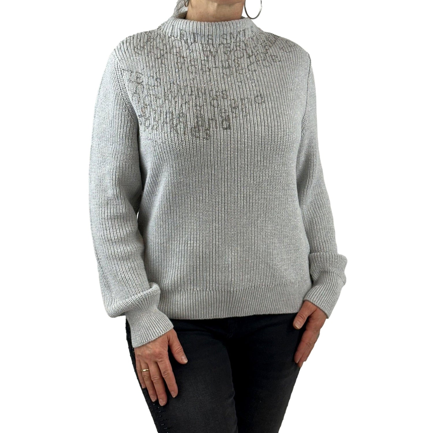 Pullover mit Strass. Mode von Monari. Seidel Moden Onlineshop