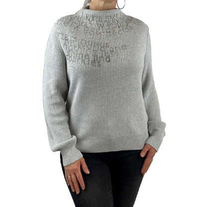 Pullover mit Strass. Mode von Monari. Seidel Moden Onlineshop