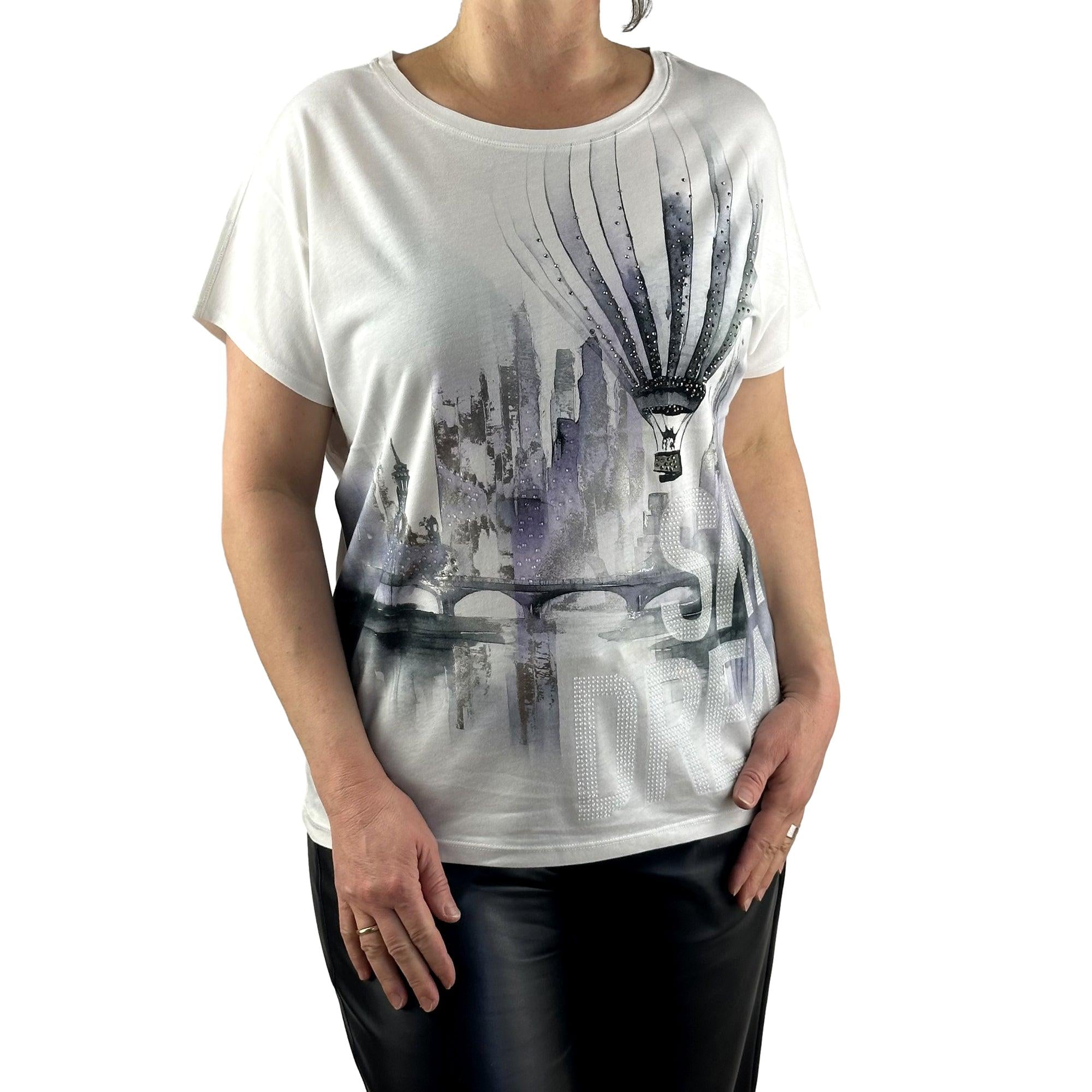 Shirt mit Print. Mode von Monari. Seidel Moden Onlineshop