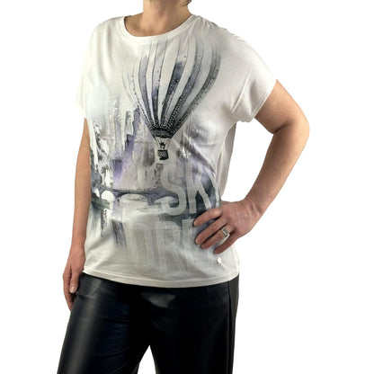 Shirt mit Print. Mode von Monari. Seidel Moden Onlineshop