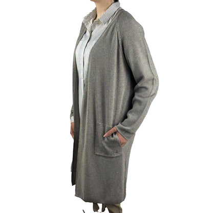 Strickjacke mit Lurex. Mode von Monari. Seidel Moden Onlineshop